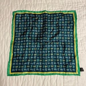 Colorful Handkerchief. Never “Used”. EUC. 100% Silk.